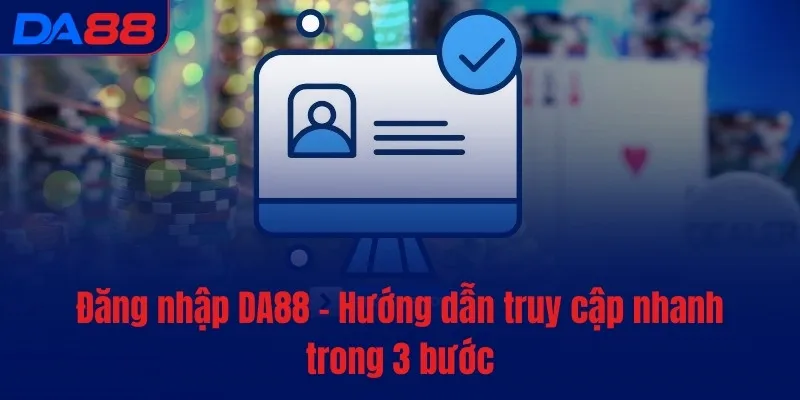 Đăng nhập DA88 - Hướng dẫn truy cập nhanh trong 3 bước