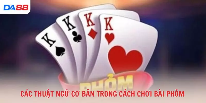 Các thuật ngữ cơ bản bạn cần biết trong cách chơi bài phỏm